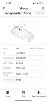 фото thumb №7, Ключ ключ pilot smartkey keyless hyundai i30 iii id:46 pcf7936