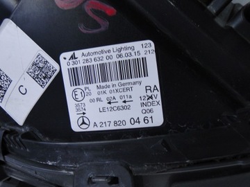 фото thumb №11, Mercedes s 217 c/a w217 лампа права led ils 63 amg