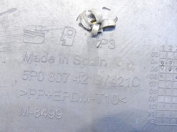 фото thumb №8, Бампер задний зад lc9z seat altea 5p0807421b