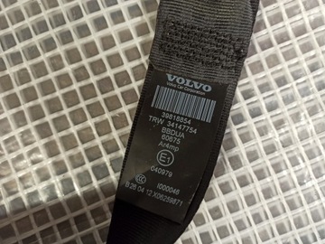 фото thumb №6, Volvo xc60 i 08-16 pas безпеки лівий задній зад натягувач 39818854