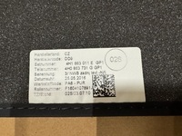 фото thumb №10, Audi a8 s8 4h коврики велюровые оригинал комплект 4h1863011e gp1 demo 18km