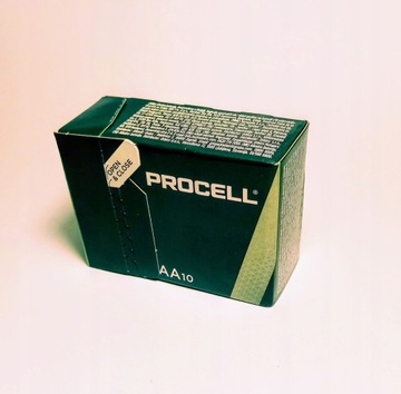 DURACELL PROCELL LR6 AA БАТАРЕЯ 1,5 В / 100 шт.