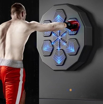 ТРЕНИРОВОЧНЫЙ БОКСЕРСКИЙ ЩИТ МУЗЫКАЛЬНЫЙ БОКСЕРСКИЙ МАШИНА BLUETOOTH ДЛЯ НАСТЕННОГО КОМПЛЕКТА