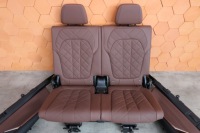 фото thumb №16, Bmw x7 g07 lci салон сиденья заднее сиденье обшивки туннель 3 ряды вентиляция coffee