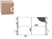 фото thumb №1, Nrf58479 радиаторов renault laguna/espace 1,9dci 05
