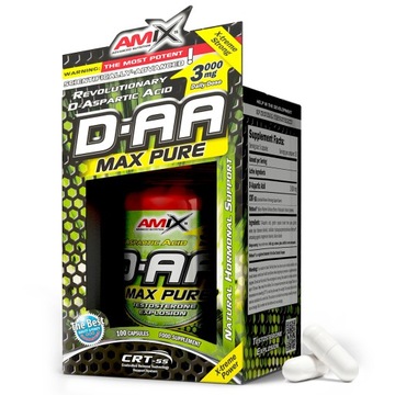 DAA - Kwas D asparaginowy tabletki - Suplement Booster testosteronu libido