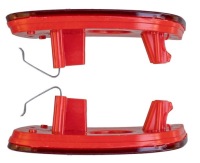 Отражатель бампера задняя фонарь отражающий l+p kpl renault master 3 scenic 2 Доставка, фото thumb