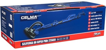 Szlifierka do gipsu CELMA Pro PRBt225GEO 3LAT GW!