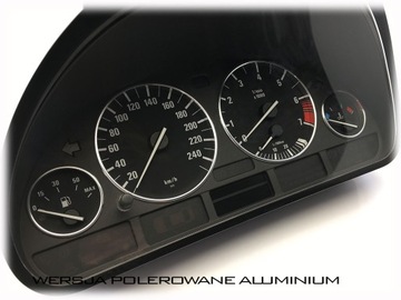 Алюминиевые рамки для часов BMW E38 E39 X5 BMW E46