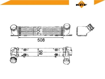 фото thumb №16, 30797 nrf радиаторов интеркулер bmw 1 e81/3 e90 04