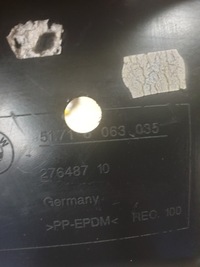 фото thumb №13, Bmw m2 f87 оригинальный номер подкрылок левая задние задняя 8063035