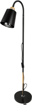 LED ТОРШЕР 150СМ ЧЕРНЫЙ LOFT 1xE27 с выключателем