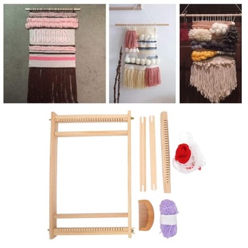 БОЛЬШОЙ ТКАЦКИЙ ТКАЦКИЙ ИЗ СЕРИИ DIY ЭКОЛОГИЧЕСКИЙ