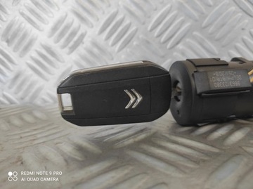 фото thumb №3, Замок запалювання петля імобілайзер ключ citroen c3 iii citroen c3 aircross 9663123380