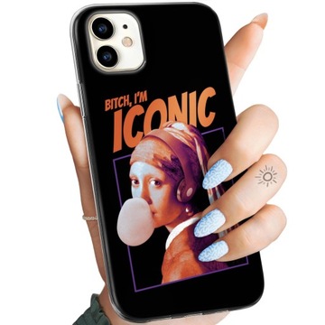 ЧЕХОЛ ДЛЯ IPHONE 11 УЗОРЫ ЛЕОНАРДО ДА ВИНЧИ ИСКУССТВО СОВРЕМЕННЫЙ КРЫШКА КОРПУСА
