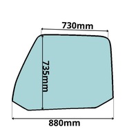 фото thumb №1, Скло бокова w двері volvo fm fh 12 16 ліва 93-13 0204