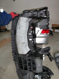 фото thumb №10, Панель роздавальна консоль vw touareg i 7l6