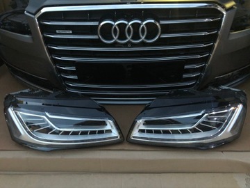 фото thumb №1, Audi a8 s8 d4 рестайлинг лампы matrix 72 km комплект