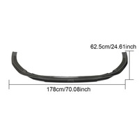 фото thumb №10, Audi rs4 s4 спойлер накладка бампер перед планка карбон качество