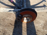 Volkswagen caddy iii lift балка подвеска задняя рессоры kpl Цена, фото thumb