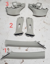 фото thumb №1, Пластик обшивка захист стійка mazda 3 bm 13-18