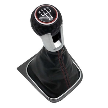 фото thumb №10, Ручка зміни коробки передач чохол vw golf 5 6 eos