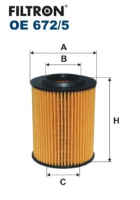 Filtron оригинальный номер 672/5 фильтр масла в Украине, фото thumb