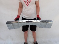 фото thumb №1, Mercedes gl i 1 x164 06-09 dół накладка спойлер бампера задняя