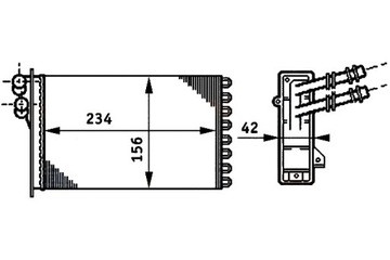 фото thumb №1, Hella отопитель audi a3 1.6 8l1
