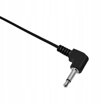ZESTAW SŁUCHAWKOWY MIKROFON NAGŁOWNY DLA PRZEWODNIKA 3,5MM 1.05M