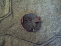 Opel vectra b 95- заглушка бампера Оригинал, фото thumb