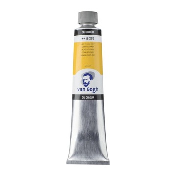 Farba Olejna VAN GOGH artystyczna wydajna Talens 200ml AZO ŻÓŁTY CIEMNY 270
