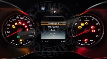 MERCEDES W205 C-CLASS ПОЛЬСКОЕ МЕНЮ LECTOR REGION