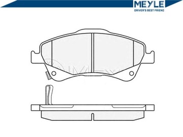 фото thumb №3, Комплект тормозные колодки тормозных meyle 446502170 446502