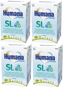 Безмолочный соевый продукт Humana SL = 4 шт. X 650 г