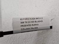 фото thumb №7, Ford kuga 2 ii mk2 308 t9 2.0hdi bluehdi шланг wąż трубка датчик топлива