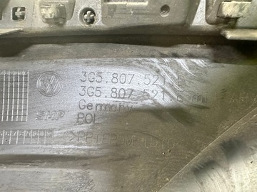 фото thumb №11, Vw passat b8 sedan спойлер накладка бампера зад 3g5807521d