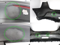 Tesla model y 20- бампер бампер + спойлер диффузор задняя 6xpdc в Украине, фото thumb