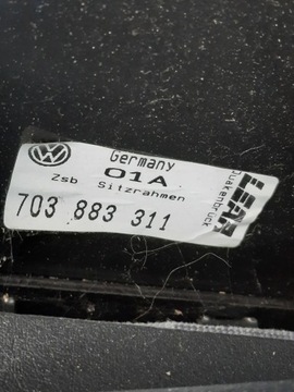 фото thumb №6, Vw volkswagen transporter t4 рестайлинг 96-02 сиденье задний зад