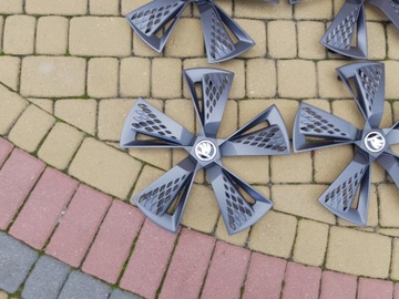 фото thumb №7, Ковпаки 17 skoda karoq 57a601169f комплект оригінал