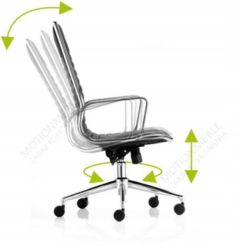 ПОВОРОТНЫЙ ОФИСНЫЙ СТУЛ EDISON BLACK HALMAR