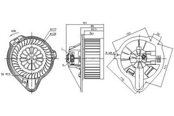 фото thumb №12, Воздуходувка nissens 87170 3506530