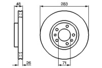 фото thumb №3, Диск ham. peugeot p. 605/partner/rifter 1,2-3,0 91-