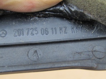 фото thumb №8, E12 mercedes w201 190 правая защита заглушка зеркало обивка дверь