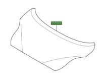 фото thumb №1, Hyundai ix20 капот кришка двигуна