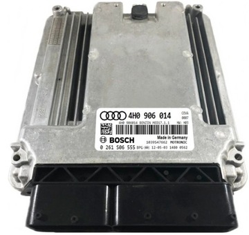 фото thumb №1, Комп'ютер ecu audi a8 4.0tfsi 4h0906014 0261s06555