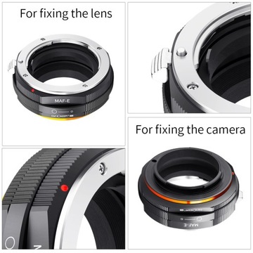 Адаптер SONY A MINOLTA AF MAF для SONY NEX E Mount A6500 A7 A9 K&F PRO