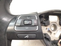 фото thumb №9, Руль vw golf vi eos touran 1t caddy 2k tiguan 5n кожа мульти оригинал