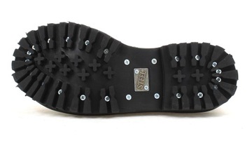 GLANY STEEL KHAKI/CZARNY 3-DZIURY 101/O/KHA/B 39