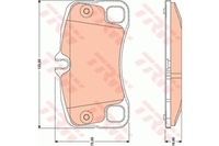 фото thumb №12, Trw gdb1792 набор тормозных колодок тормозных, тормоза дисковые